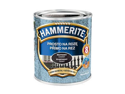Hammerite Přímo na rez kladívkový 0,25l (Varianta tmavě modrý)