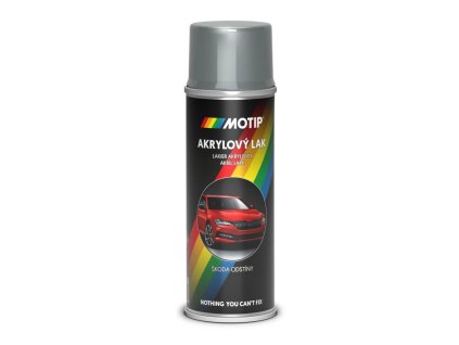 1420 1 motip sprej akrylatovy autolak skoda 9151 seda stone metaliza 200 ml