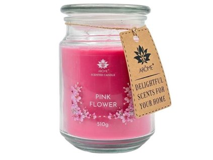 Arome Svicka 510 g ve skle Pink flower