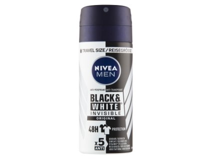 nivea black white invisible original antiperspirant sprej pro muze 100 ml 2395161 350x350 square