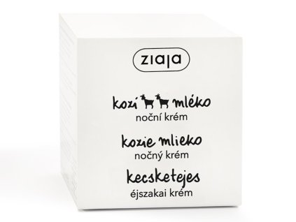 Ziaja  noční krém kozí mléko 50ml