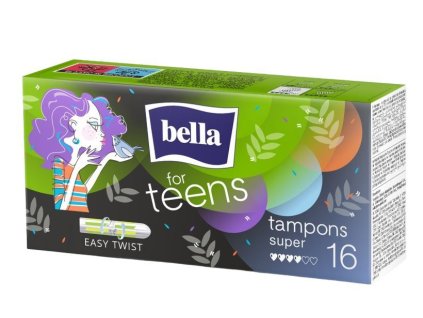5900516713751 Bella for Teens Tampony Super 16 sztuk