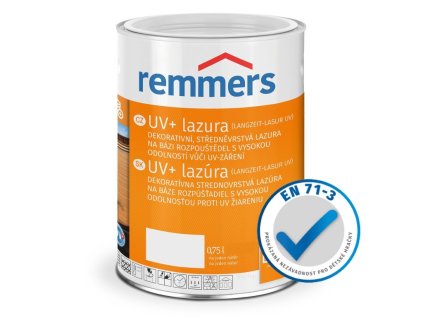Remmers UV+ lazura 5l Bezbarvá  + sada lazurovacích štětců k 5l balení + sleva 5% přímo na eshopu