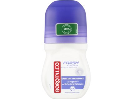 borotalco deodorant roll on fresh non stop aquatic flowers