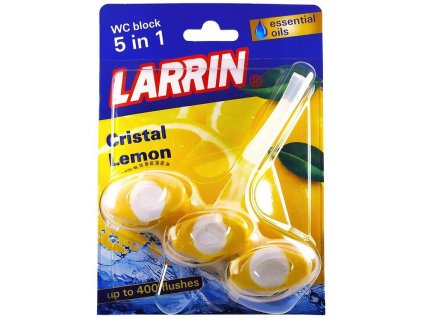 Larrin WC blok 5v1 Cristal Lemon
