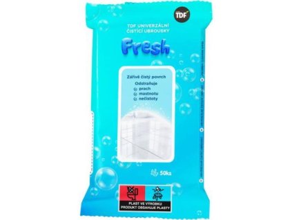 TDF úklidové ubrousky Fresh 50ks