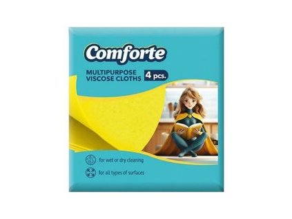 Comforte univerzální hadříky viskóza 4 ks