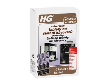 1313617 hg tablety na cisteni kavovaru 10 tablet