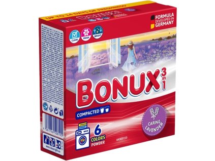 Bonux Prací prášek Lavender 3v1 390g