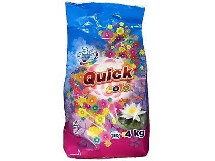 quick praci prasek 4kg 50pd color water lilly