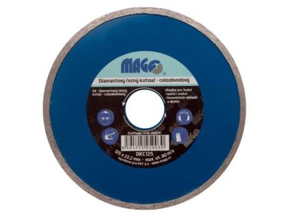 1327927 magg diamantovy rezny kotouc celoobvodovy 125x22 2mm