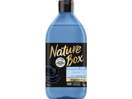 1309582 nature box sprchovy gel coconut oil 385 ml