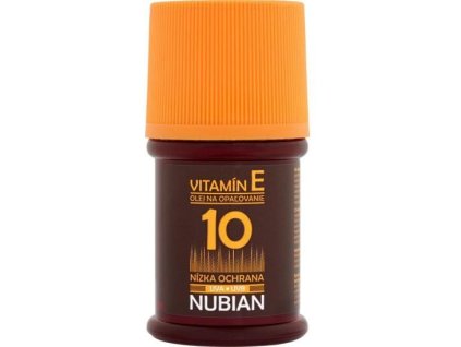1314664 nubian olej na opalovani spf10 60 ml