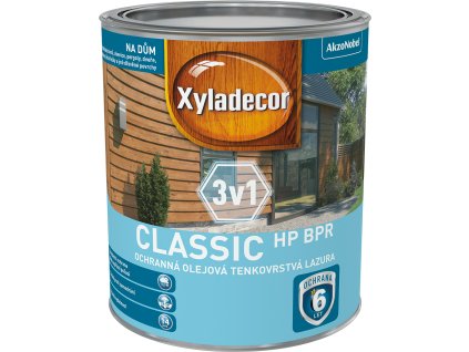 Xyladecor Classic HP 0,75l (Varianta Jedlová zeleň)