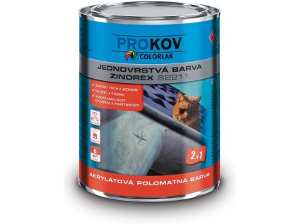 1319179 colorlak jednovrstva barva zinorex 3 5 l zluta