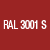RAL 3001 S