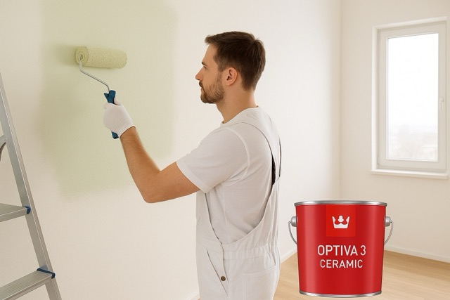 Jak správně vymalovat pokoj s barvami Tikkurila?