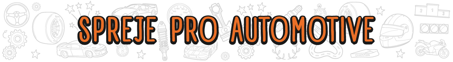 Spreje pro automotive