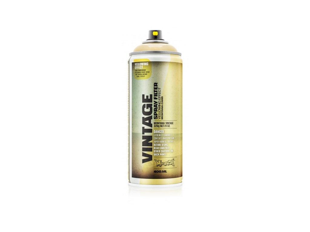 Montana Vintage effect 400 ml  Zažloutlý retro efekt