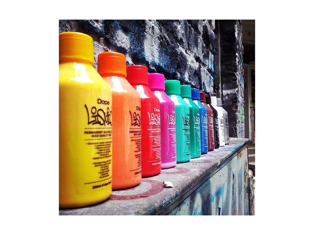 Dope liquid náplň fixy popisovače Pantograff art store