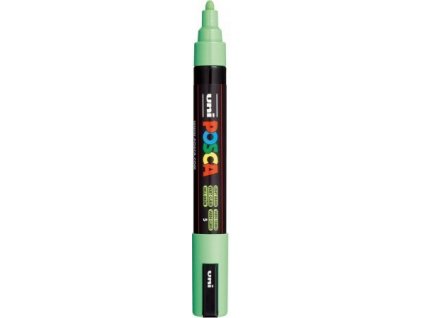 akrylovy popisovac uni posca pc 5m 18 25mm svetle zelena gr182566