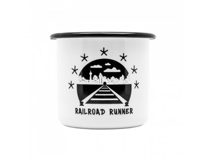 MONTANA ENAMEL MUG RAILROAD RUNNER FORMULA76 02 600x600