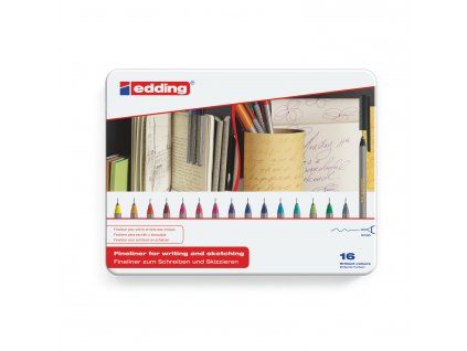 Edding 55 finepen 16 set  Výhodné balení