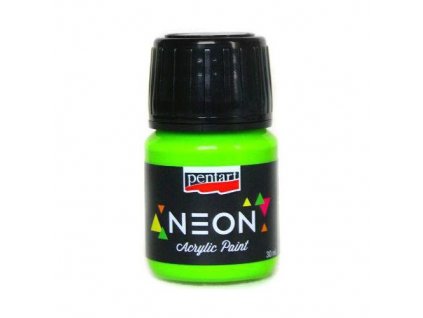 Pentart akrylové barvy neon 30 ml  4 UV barvy