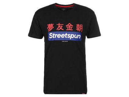 streetspun japanese logo t shirt schwarz 0930 medium 0