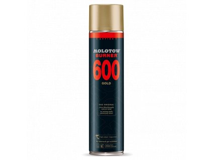 Molotow Burner gold 600 ml  Metalická zlatá