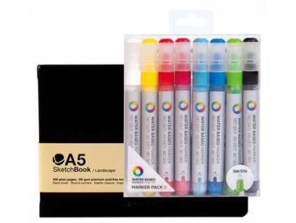 MTN Sketch pack - sada fixů+blackbook  Výhodné balení
