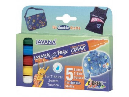 Kreul Javana opak sada fixů na textil  Výhodné balení