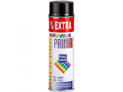Prima černá RAL 9005 sprej 500 ml  Výprodej