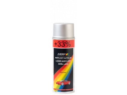 Motip Škoda autolak 9102 metalíza 200ml  Stříbrná