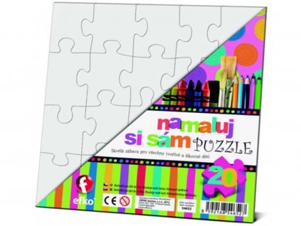 efko namaluj si sam puzzle 2 ctverce