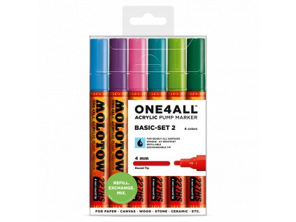 Molotow One4all 227hs basic 6 set B  Výhodné balení