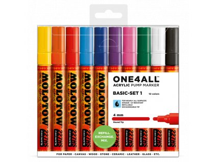 Molotow One4all 227hs basic 10 set A  Výhodné balení