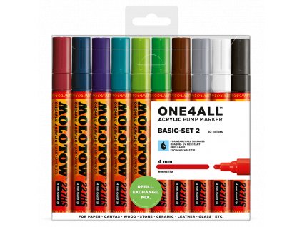 Molotow One4all 227hs basic 10 set B  Výhodné balení