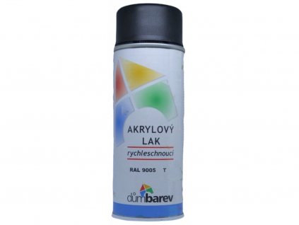 Dupli color černá barva ve spreji 400 ml - lesk  Super cena