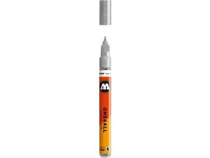 Molotow One4all 127hs - metallic silver  Stříbrná