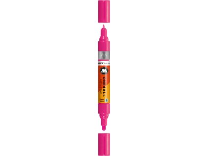 Molotow One4all Acrylic twin - neon pink  Růžová
