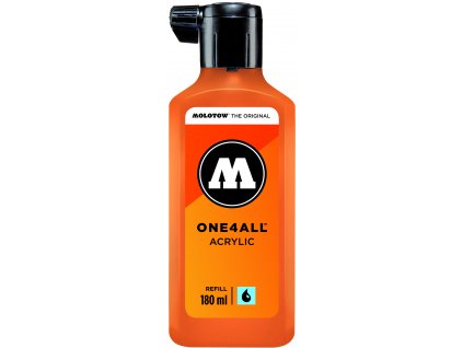 Molotow One4all náplň 180 ml - neon orange  Oranžová