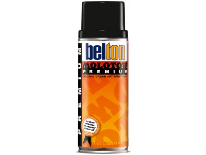 Molotow Premium 400 ml černá lesklá