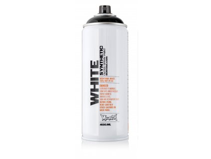 Montana White 400 ml černá lesklá