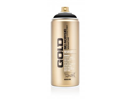 Montana Gold 400 ml černá matná