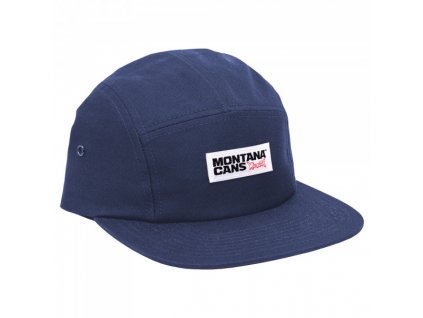 MONTANA CANS 5 PANEL CAP TYPO LOGO NAVY 600x600