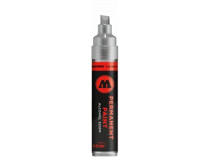 Molotow Permanent 320pp - metallic silver  Stříbrná