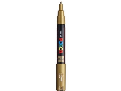 uni posca paint marker silver gold (7)