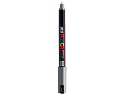 Uni Posca PC-1mr - stříbrná