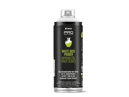 MTN White base primer 400 ml  Bílá